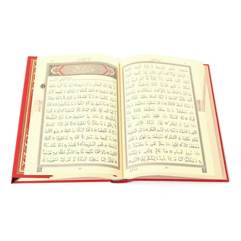 Standart Ciltli Kur’an-ı Kerim (Kırmızı)